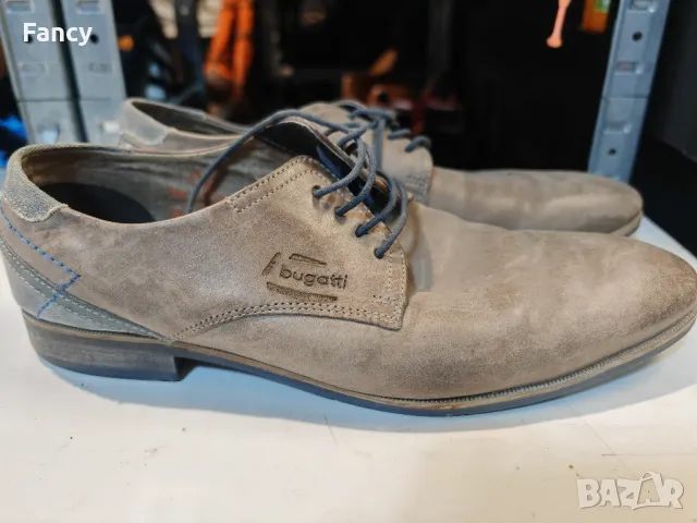 Мъжки обувки Bugatti 43 номер, снимка 5 - Ежедневни обувки - 47272237