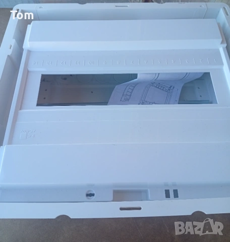 НОВО електрическо табло за вграждане – комплект, бяло