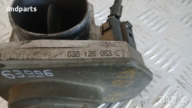 Дроселова клапа VW Golf 4 1.9 SDI 1999 038128063C Volkswagen Golf IV (1998-2004), снимка 2 - Части - 55983766