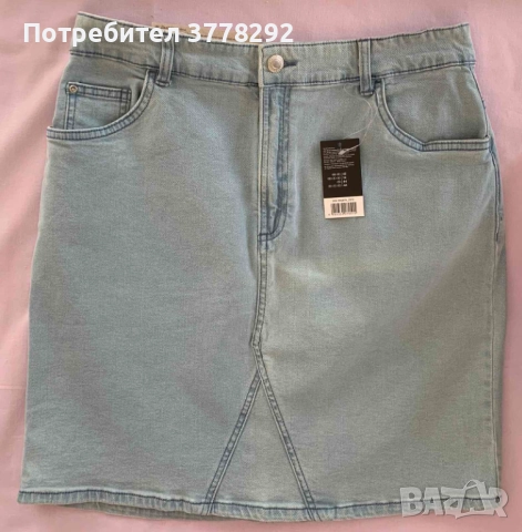 Поли дамски, дънкови и други, къси, 9 броя, р-р 42-44, 8 до 15 лв брой