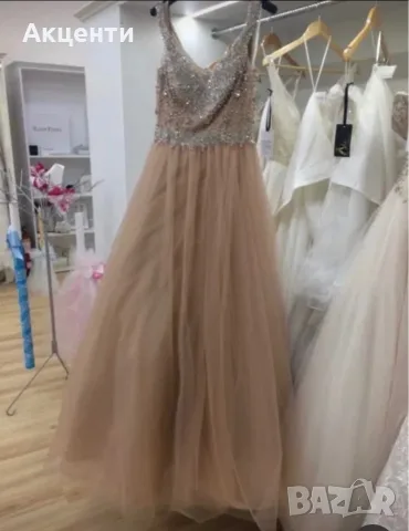 Рокля тип принцеса на TERANI COUTURE, снимка 2 - Рокли - 55771216