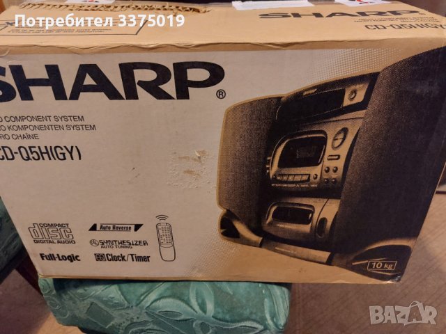Нова мини система Шарп, снимка 10 - Декове - 38221956