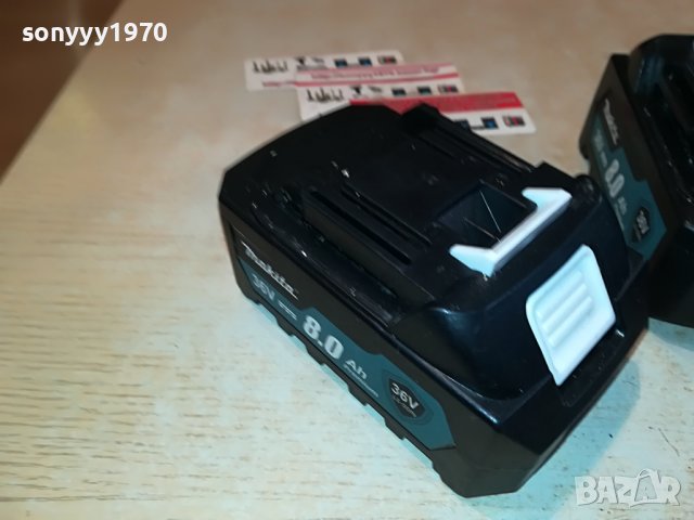 makita 36v battery pack x2 li-ion 0301231648, снимка 8 - Други инструменти - 39176052