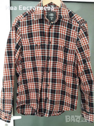 Мъжка/младежка риза Logg by H&M, снимка 1