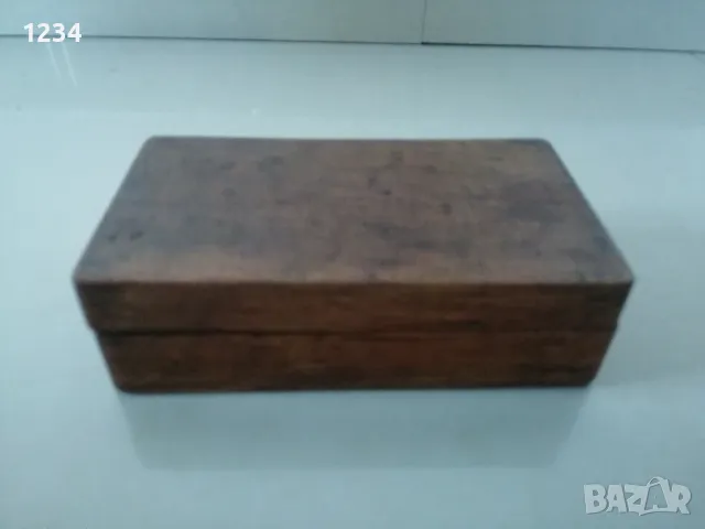 Дървена кутия 14 х 8 h 4 см. 