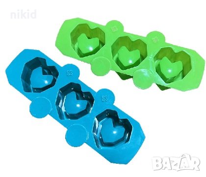 3 бр сърце кашпи кашпа калъп свещ саксия чаша шоколад глина силиконов молд форма калъп, снимка 2 - Форми - 36887639