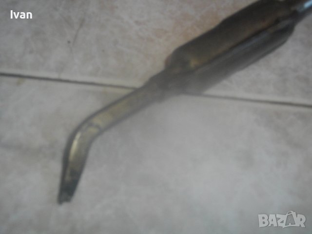 ЕСПО 100-Български/НРБ Ел.Поялник от 1971г-Отличен-Почти Нов-Реотанов-100 Вата/37 см-Колекционерски, снимка 4 - Поялници и запояване - 42830128