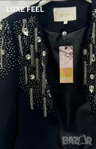 💎Елегантно Сако с Камъни , снимка 4 - Сака - 53929938