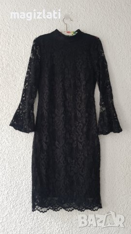 Дамска дантелена рокля размер С, снимка 2 - Рокли - 38612723
