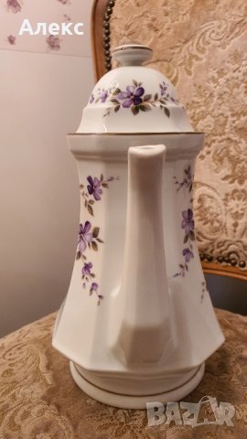 Winterling Виолет, Фин порцеланов чайник– Отличен!, снимка 3 - Сервизи - 36623926