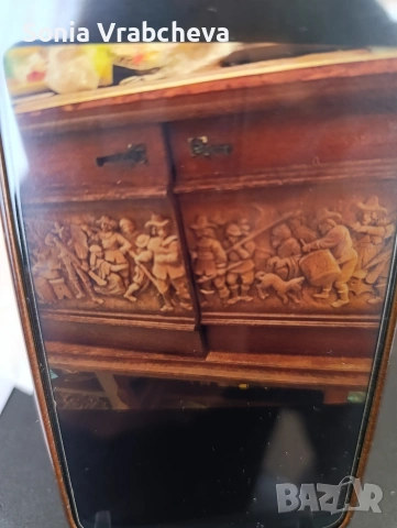 Античен шкаф с уникална дърворезба , снимка 5 - Шкафове - 53150395