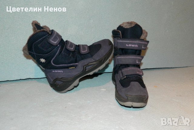  детски Ботуши LOWA MILO GTX HI номер 31, снимка 4 - Бебешки боти и ботуши - 30635496