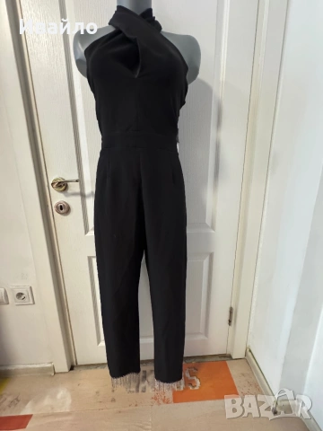 Zara - сатен и камъни, снимка 8 - Рокли - 54334101