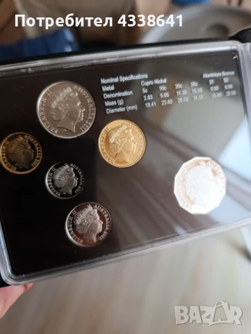 Австралийски монети 2011 proof set, снимка 8 - Нумизматика и бонистика - 51032590