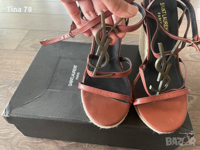 YSL дамски сандали платформа , снимка 3 - Сандали - 34048806