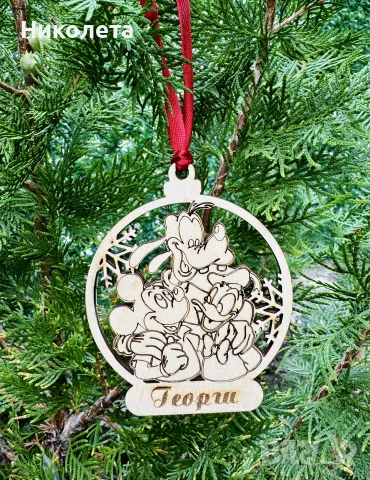 Коледни дървени играчки, снимка 9 - Коледни подаръци - 56456599