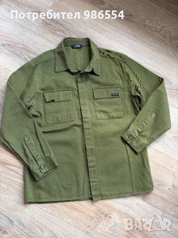 Риза за момче зелена размер 134 - 140 см LC Waikiki