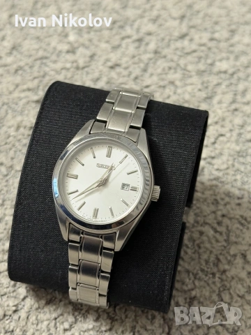 Дамски часовник Сейко работи оригинал!, снимка 2 - Дамски - 53939636