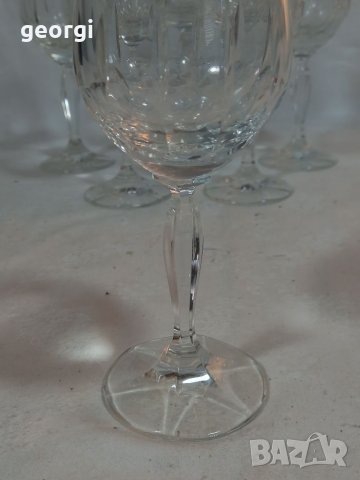 Кристални чаши 6 броя , снимка 3 - Чаши - 35456579