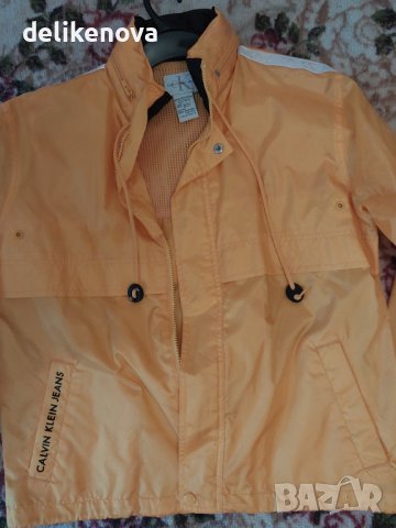  Calvin Klein. Size M- L  Тънко яке, ветровка, снимка 9 - Якета - 37331642