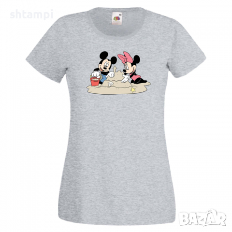 Дамска тениска Mickey & Minnie 4, снимка 4 - Тениски - 36526217