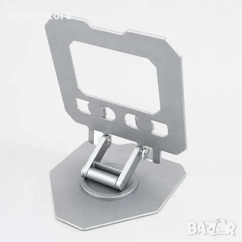 Стойка за таблет за бюро Digital One SP01487 P3, метална сгъваема, универсална 4-16", снимка 3 - Ремонт на таблети - 55826559
