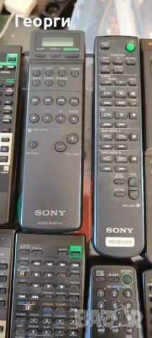 Дистанционни Sony-DAT,CD,MD,Tape,VHS..., снимка 5 - Дистанционни - 48600698