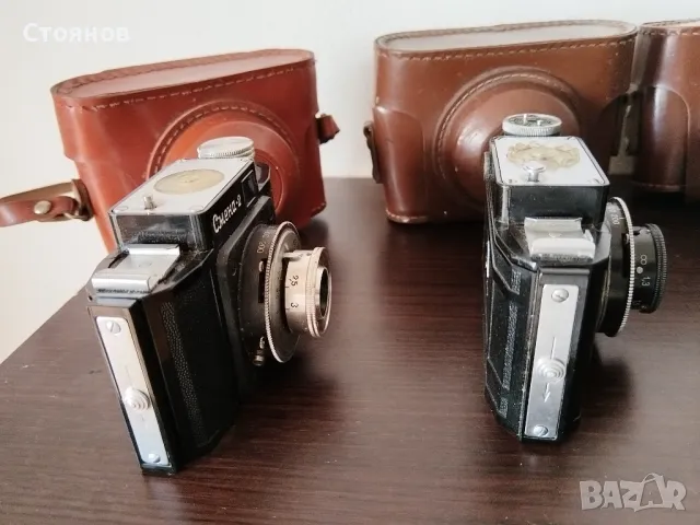 Колекция Фотоапарати Смена 2, 4, СССР, снимка 15 - Фотоапарати - 49648141