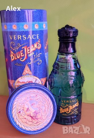 Versace Blue Jeans Оргинал, снимка 7 - Мъжки парфюми - 38380705