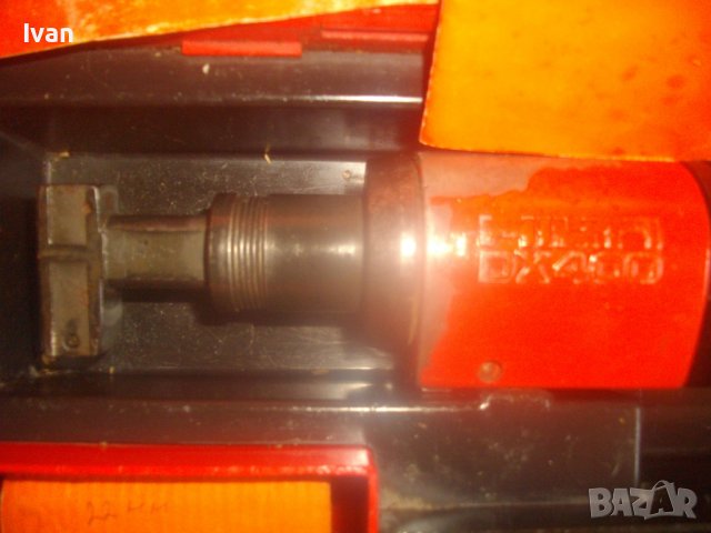 HILTI DX400B-Пистолет За Директен Бърз Монтаж В Бетон и Метални Конструкции-С Пирон Чрез Заряд Капса, снимка 10 - Други инструменти - 42624688