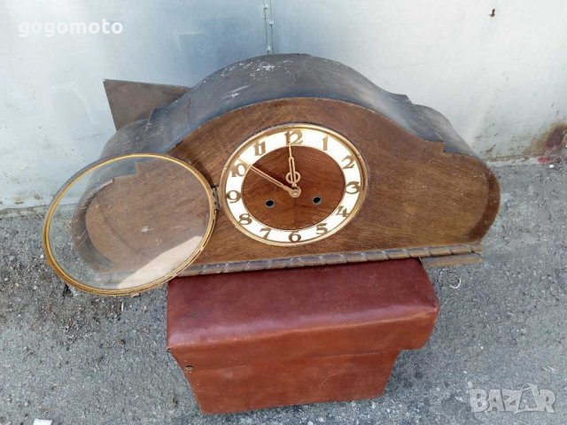 Оригинален стар каминен настолен часовник Механичен, снимка 13 - Антикварни и старинни предмети - 29707562