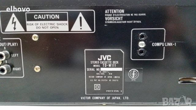 Дек JVC TD-W111, снимка 5 - Декове - 30440455