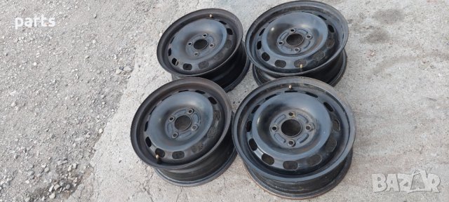 Железни Джанти Мазда - Форд 14 цола 4броя N, снимка 3 - Гуми и джанти - 37994028