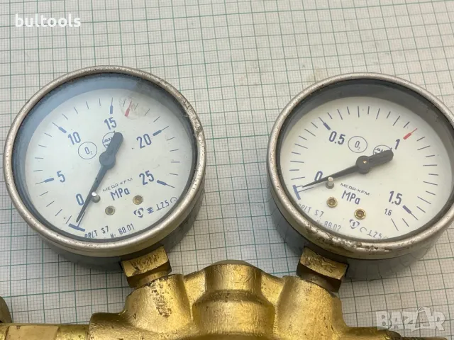 Редуцур-вентил за технически газове, снимка 4 - Други машини и части - 49915413