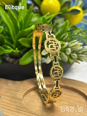 гривни от висококачествена стомана ysl saint laurent hermes Gucci Louis Vuitton Ralph Lauren , снимка 9 - Гривни - 52908038