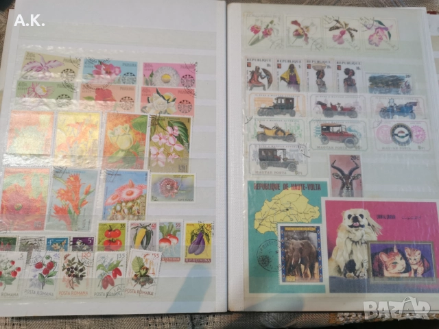 Албум с марки, снимка 5 - Колекции - 52849216