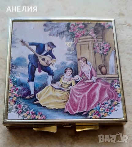 Огледалца дамски козметични ретро , снимка 9 - Антикварни и старинни предмети - 38150478