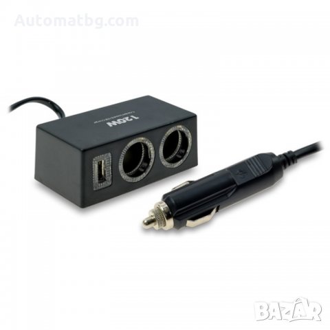 Разклонител за запалкаAutomat, С USB порт, снимка 2 - Аксесоари и консумативи - 29314404