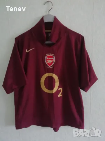 Arsenal Nike Highbury 2005/2006 оригинална тениска фланелка Арсенал L 