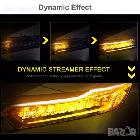 Силиконови бягаща ленти за фарове лед ленти, снимка 6 - Аксесоари и консумативи - 27376074
