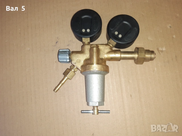 Редуцир вентил за оксижен , кислород , азот , аргон и др, снимка 5 - Други машини и части - 54081585