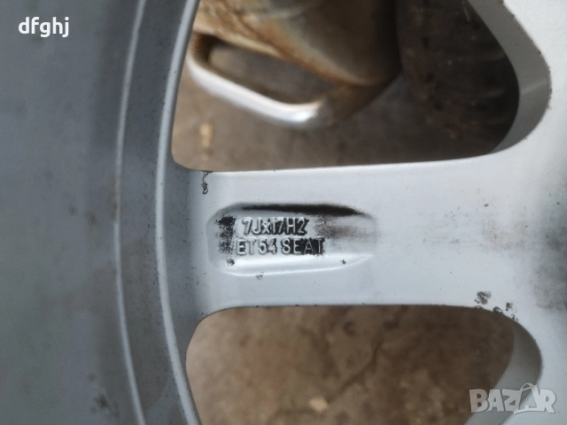 17" джанти с гуми 5х112 seat, audi, vw, снимка 10 - Гуми и джанти - 51818830