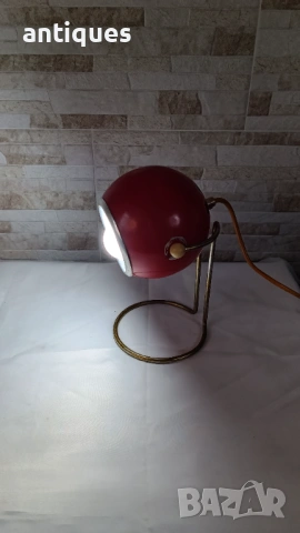 Стара настолна лампа - ELEKTROFEM ISZ - HE- 4173 - Hungary - Космическа ера, снимка 10 - Антикварни и старинни предмети - 53347513