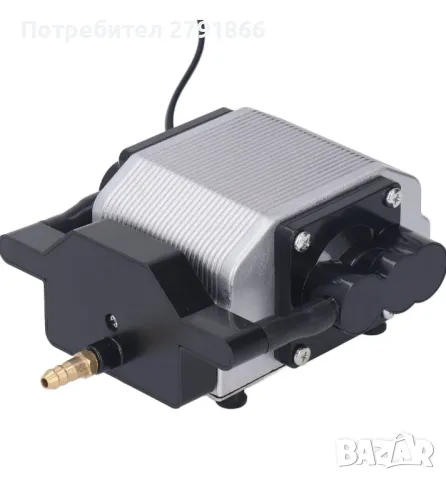 Въздушен компресор 30L/Min Air Assists 220V за CNC гравираща машина или голям аквариум, снимка 7 - Инструменти за гравиране - 48055842