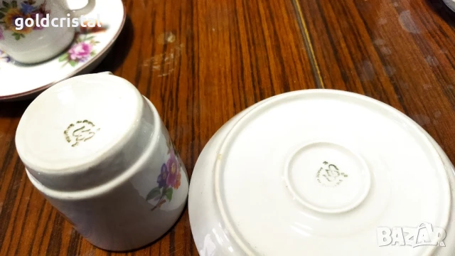 Стар български порцелан чашки за кафе , снимка 9 - Антикварни и старинни предмети - 42867571