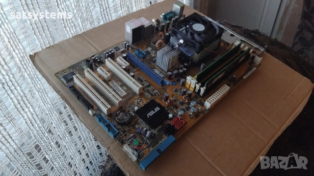 Дънна платка Asus M3A Socket AM3 CPU+FAN+RAM, снимка 3 - Дънни платки - 54143248