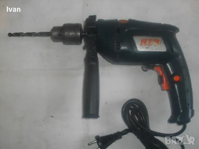 RTR ЕЛЕКТРИЧЕСКА УДАРНА ДРЕЛКА БОРМАШИНА ф13мм 500 ВАТА РЕГЛАЖ СКОРОСТ 0-2700 об/мин РЕВЕРС АВТОСТОП, снимка 11 - Бормашини - 49732579