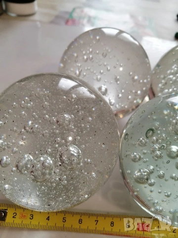 Стъклени топки за декорация, снимка 5 - Декорация за дома - 54014817