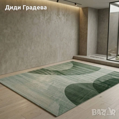 Модерен килим за хол 120х160см,Противоплъзгащ и миещ се, снимка 7 - Други - 53882974