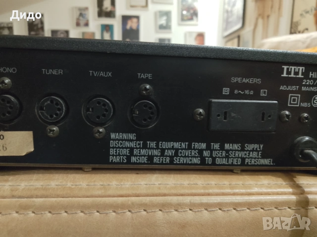 Усилвател / ITT 2440 , снимка 7 - Ресийвъри, усилватели, смесителни пултове - 54044551